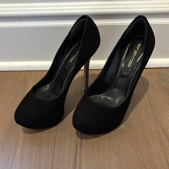 SERGIO ROSSI BLACK HEELS - Picture 3 of 13